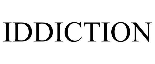 Trademark Logo IDDICTION