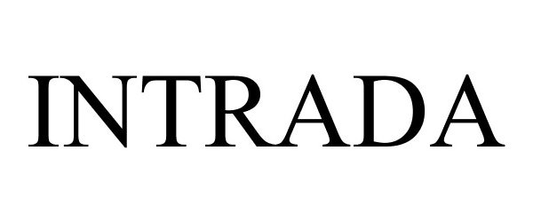 Trademark Logo INTRADA