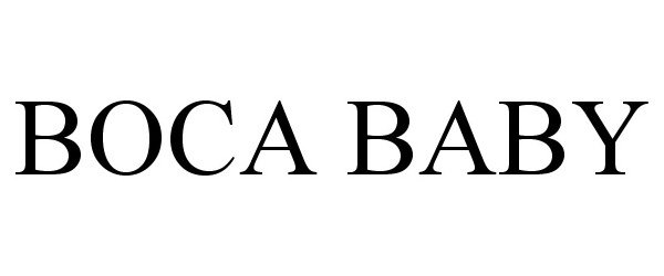 Trademark Logo BOCA BABY