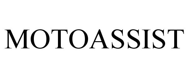 Trademark Logo MOTOASSIST