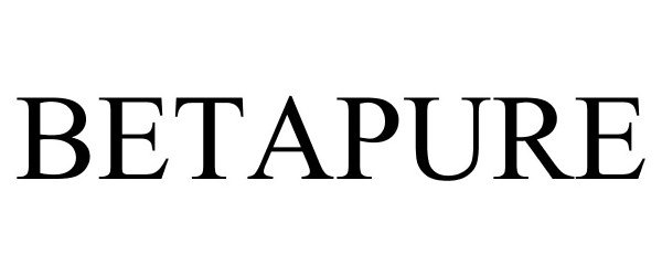 Trademark Logo BETAPURE