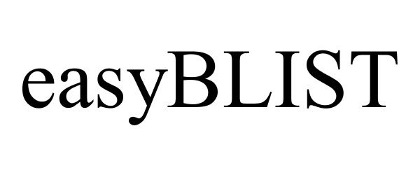 Trademark Logo EASYBLIST