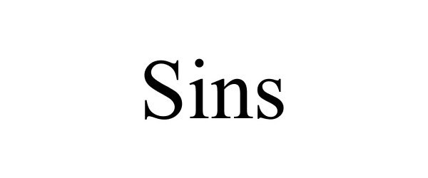 Trademark Logo SINS