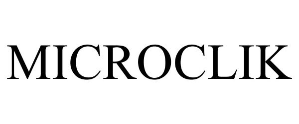 Trademark Logo MICROCLIK