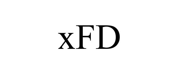 Trademark Logo XFD