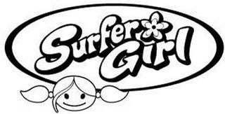 Trademark Logo SURFER GIRL