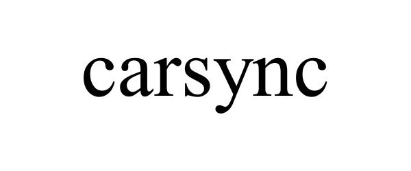 Trademark Logo CARSYNC