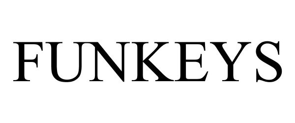 Trademark Logo FUNKEYS