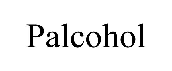 Trademark Logo PALCOHOL