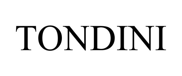 Trademark Logo TONDINI
