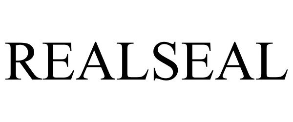 Trademark Logo REALSEAL