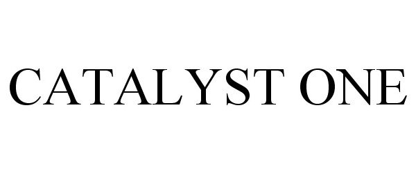 Trademark Logo CATALYST ONE