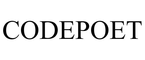 Trademark Logo CODE POET