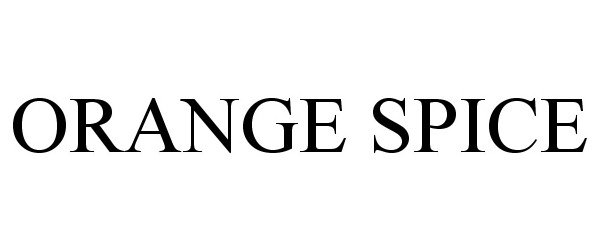 Trademark Logo ORANGE SPICE