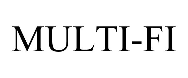 Trademark Logo MULTI-FI