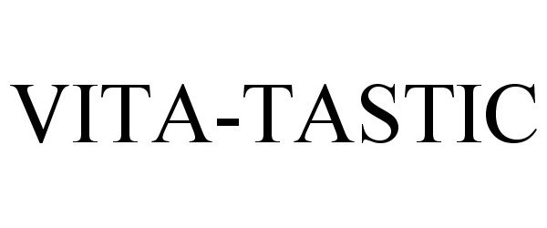 Trademark Logo VITA-TASTIC