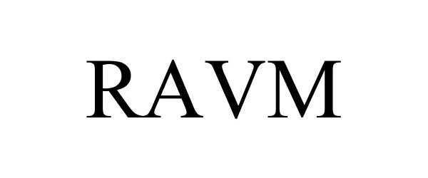 Trademark Logo RAVM