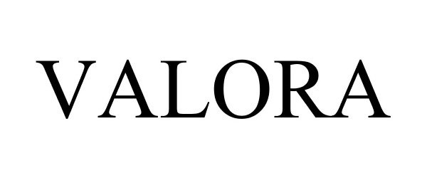 Trademark Logo VALORA
