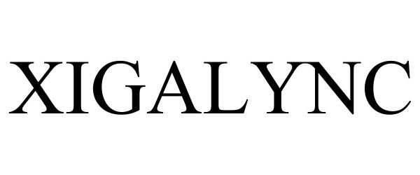 Trademark Logo XIGALYNC