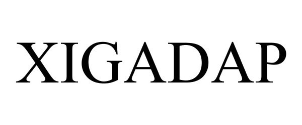 Trademark Logo XIGADAP