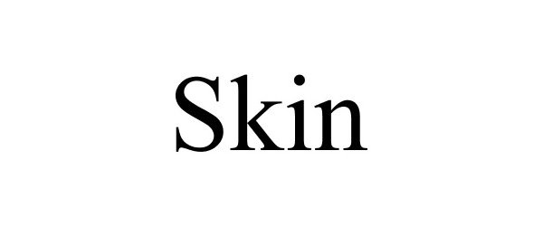 Trademark Logo SKIN