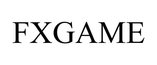 Trademark Logo FXGAME