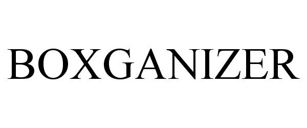 Trademark Logo BOXGANIZER
