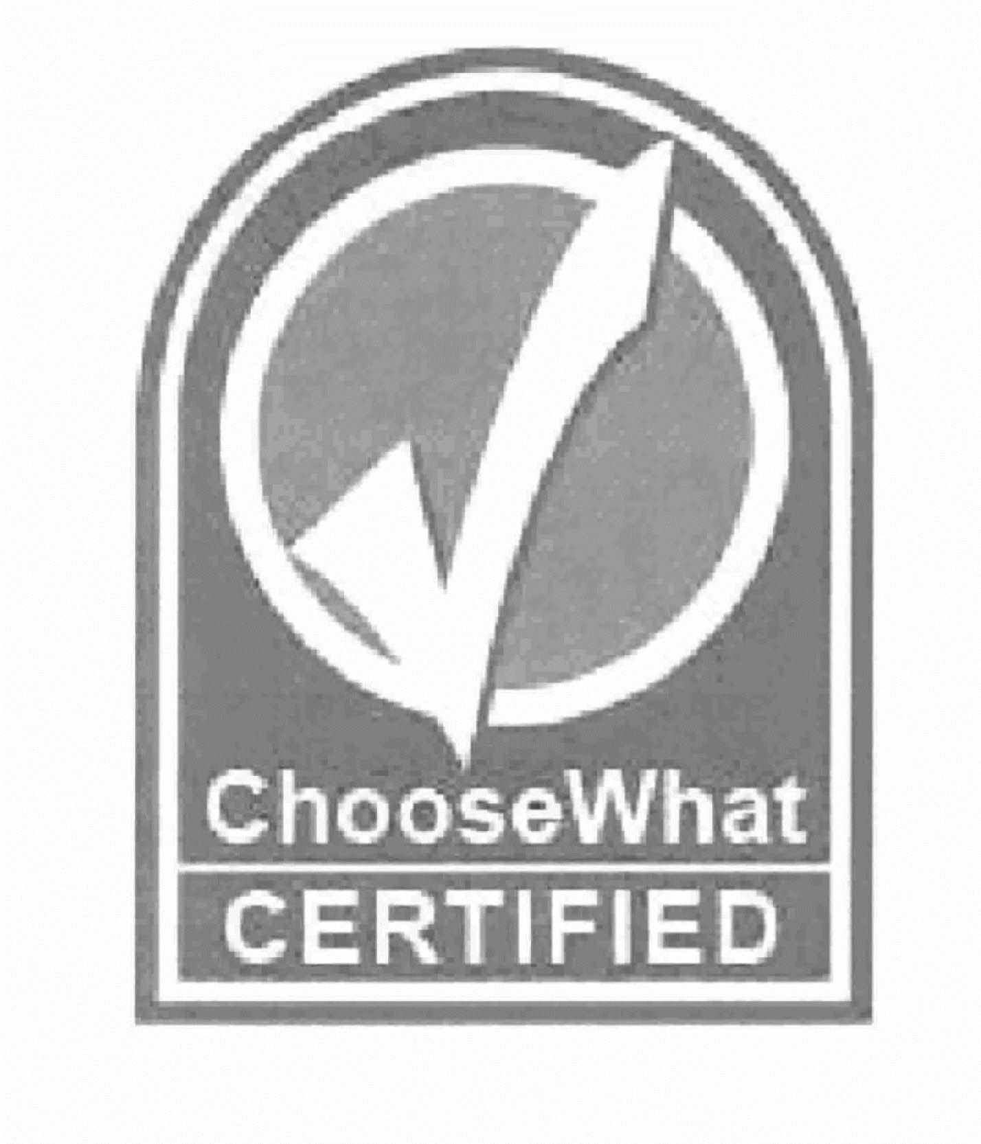  CHOOSEWHAT CERTIFIED