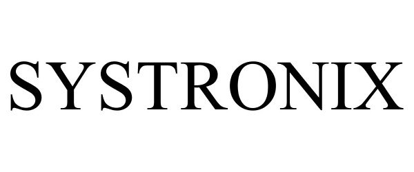 Trademark Logo SYSTRONIX