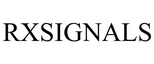 Trademark Logo RXSIGNALS