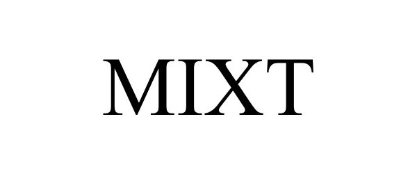 Trademark Logo MIXT