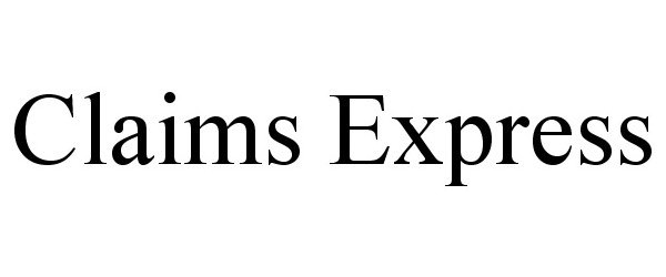  CLAIMS EXPRESS