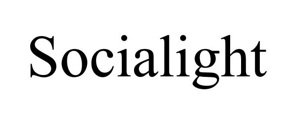 Trademark Logo SOCIALIGHT