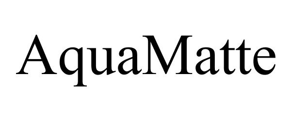 Trademark Logo AQUAMATTE
