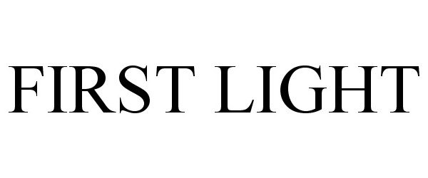 Trademark Logo FIRST LIGHT