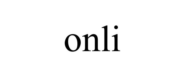 Trademark Logo ONLI