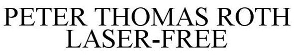 Trademark Logo PETER THOMAS ROTH LASER-FREE