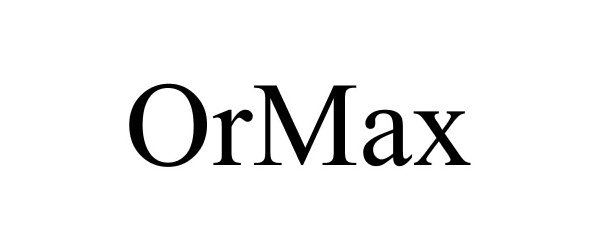  ORMAX