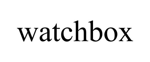  WATCHBOX