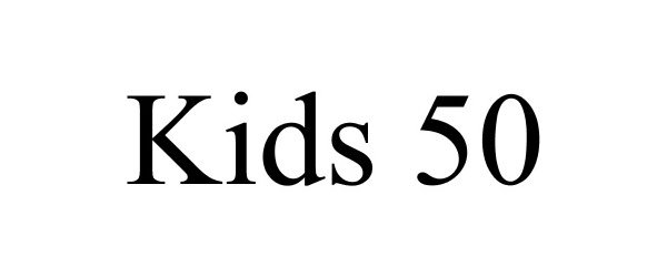 Trademark Logo KIDS 50