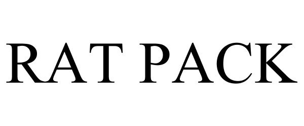 Trademark Logo RAT PACK