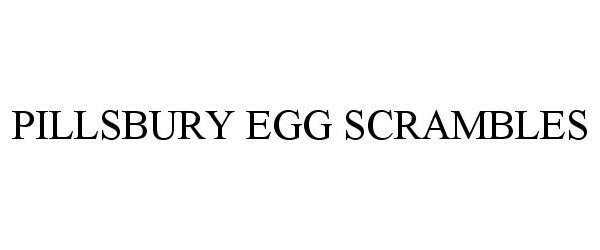 Trademark Logo PILLSBURY EGG SCRAMBLES