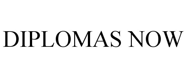 Trademark Logo DIPLOMAS NOW