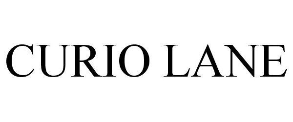 Trademark Logo CURIO LANE