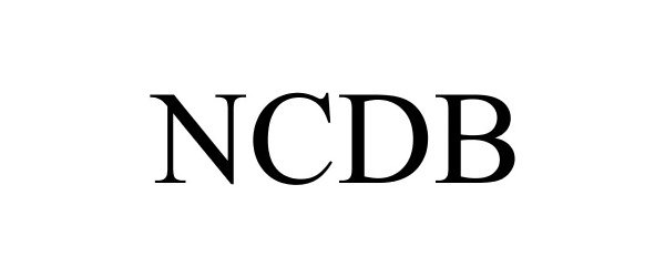 Trademark Logo NCDB
