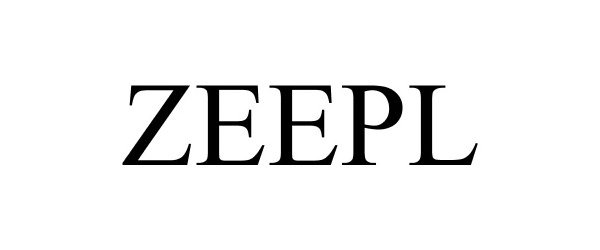 Trademark Logo ZEEPL