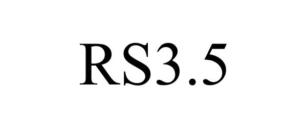  RS3.5