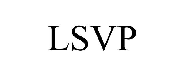 Trademark Logo LSVP