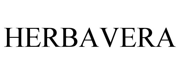 Trademark Logo HERBAVERA