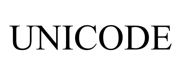 Trademark Logo UNICODE